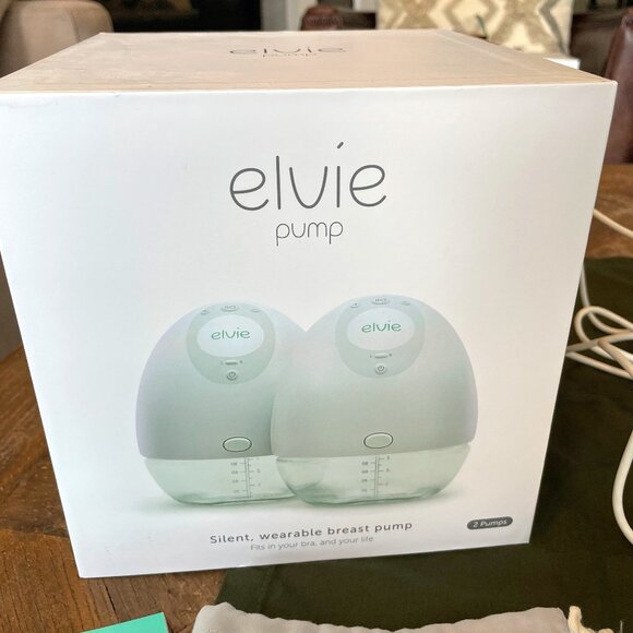 *Great Condition* Elvie Pump (Double Wearable Breast Pumps) + Extra Accessories - Picture 4 of 9